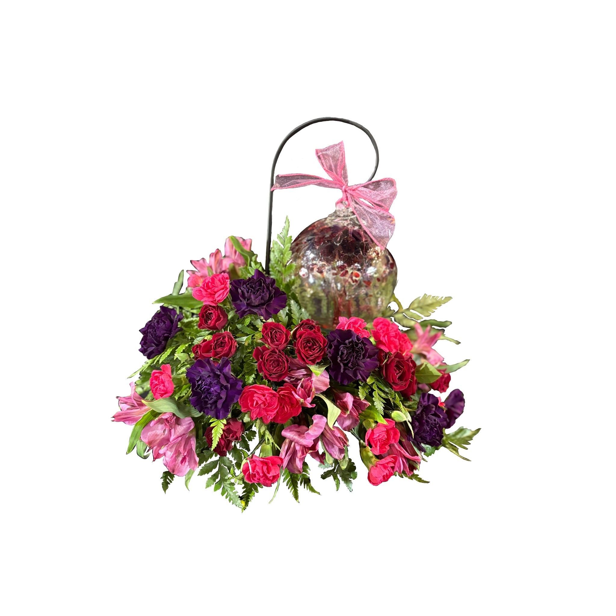 Crystal Ball Keepsake Arrangement